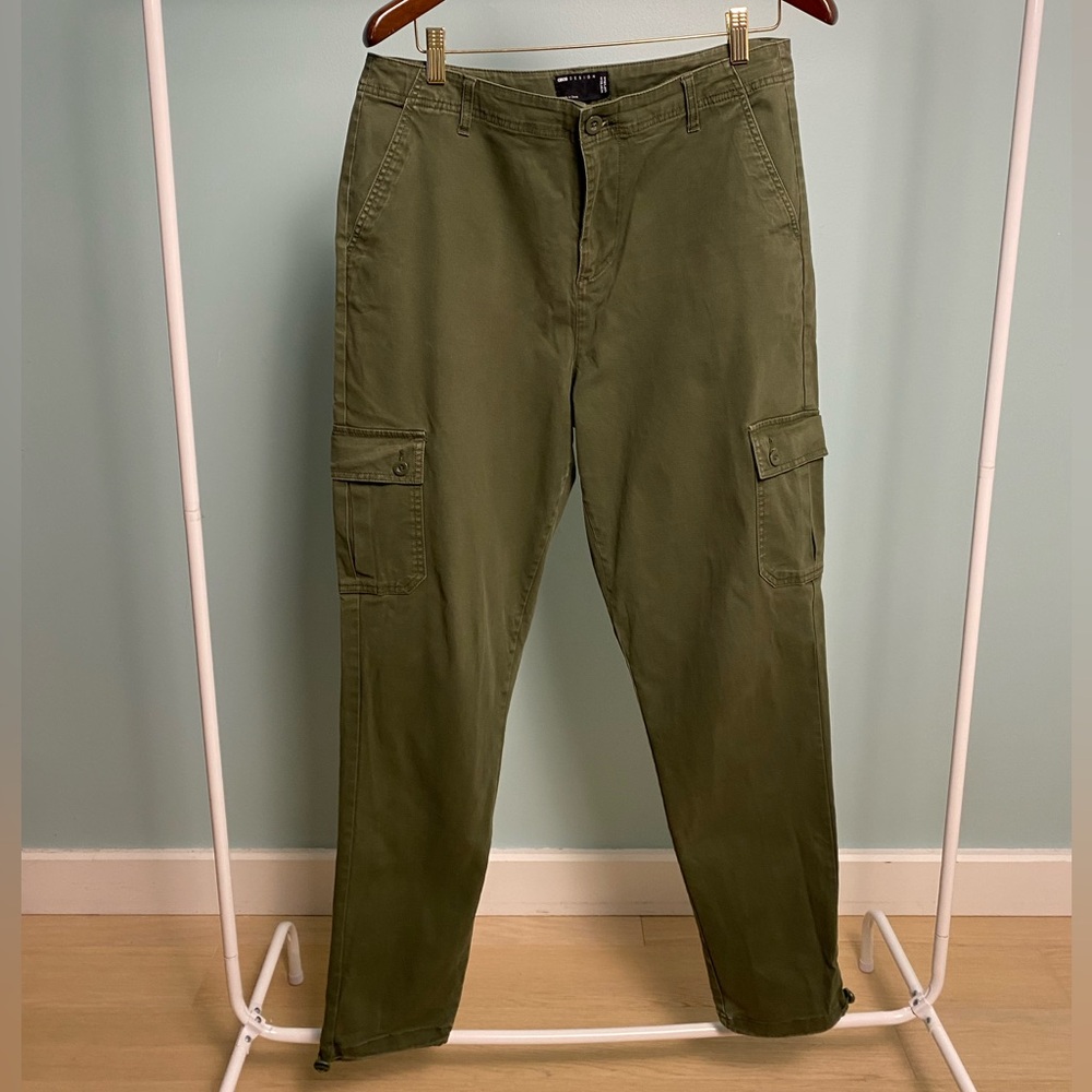 ASOS Olive Cargo Pants for Men size 34